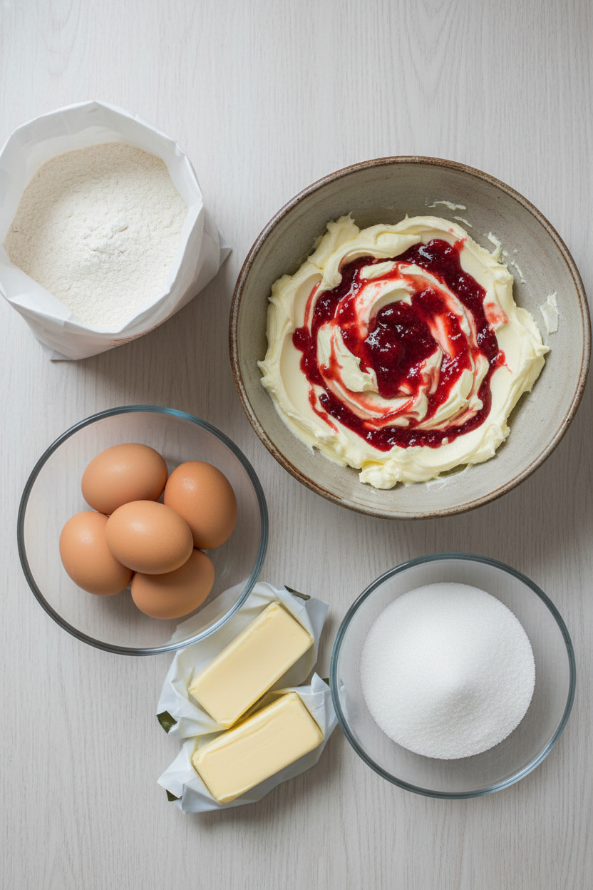 Buttermilk Strawberry Cake with Cream Cheese Frosting