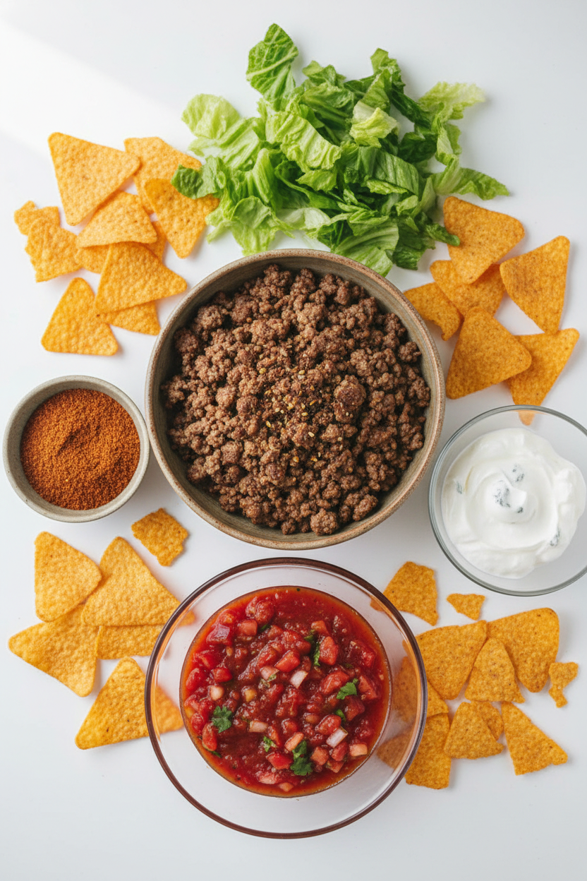 Crunchy Dorito Taco Salad
