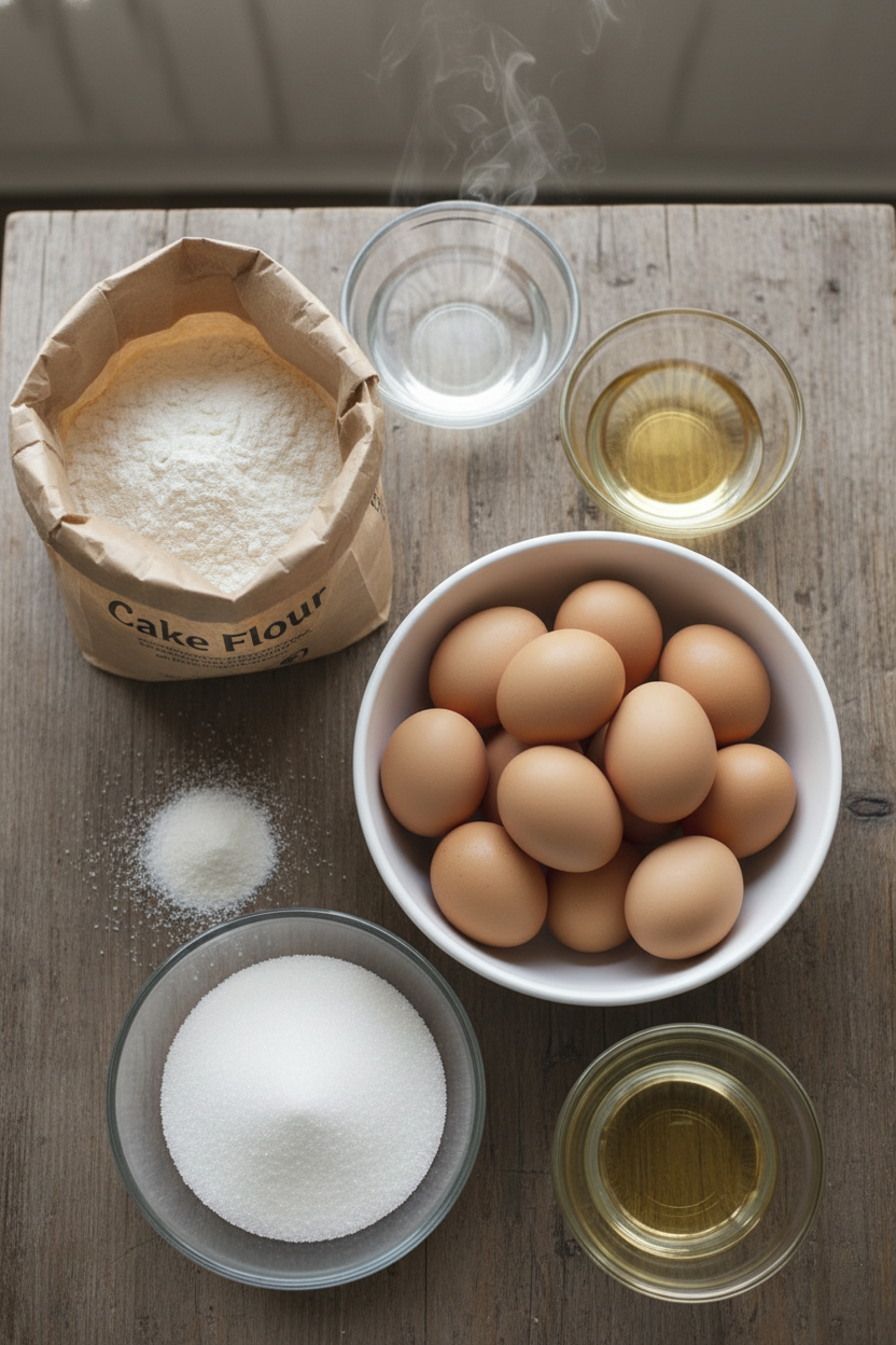 Easy Chinese Egg Cake Recipe