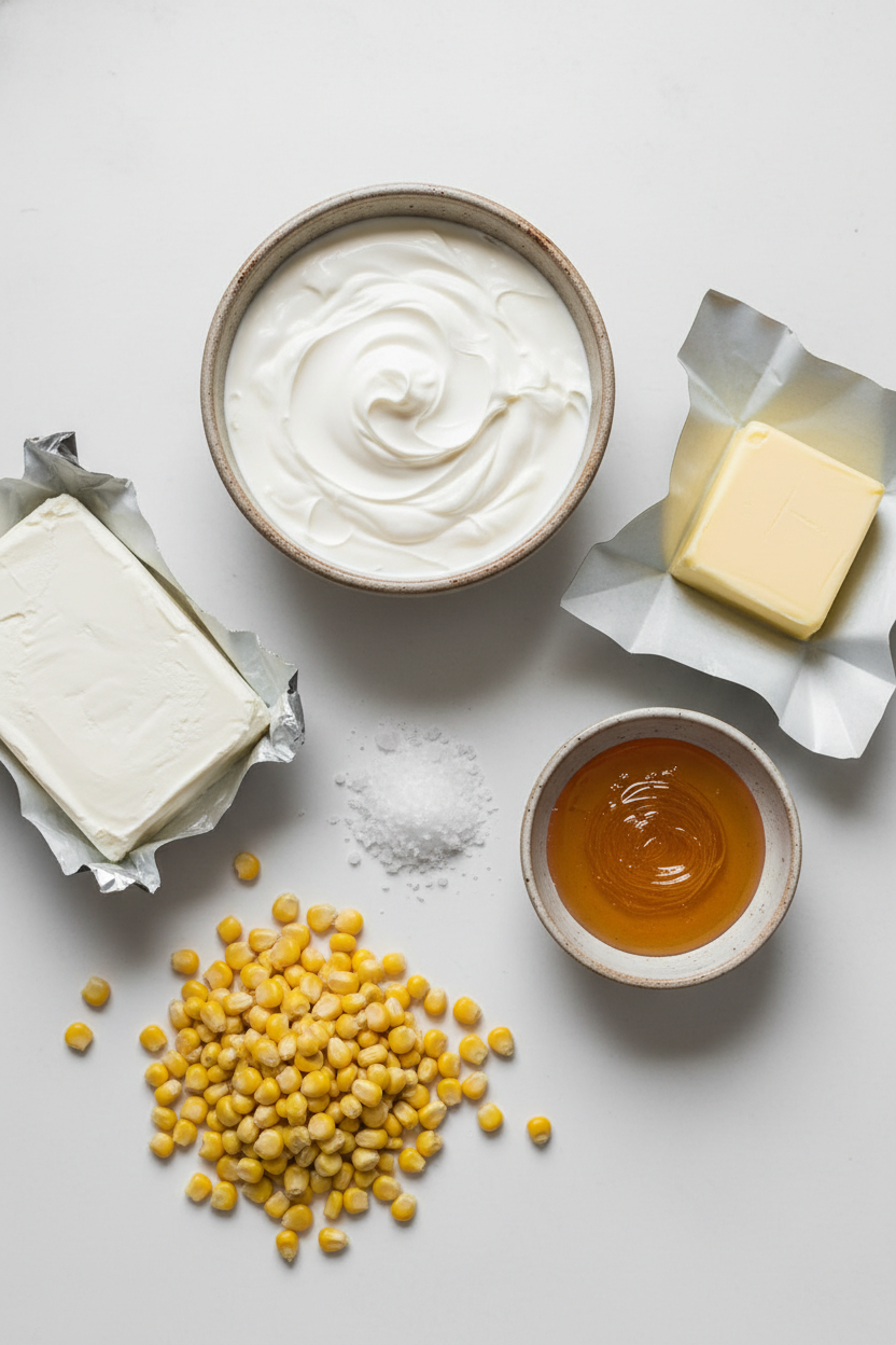 Honey Butter Cream Cheese Corn