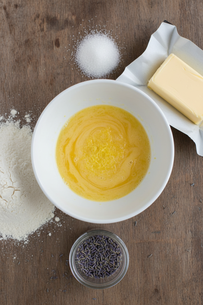 Lemon Lavender Glazed Cookies