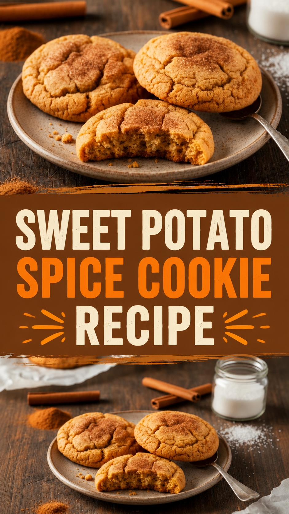 Sweet Potato Spice Cookie Recipe