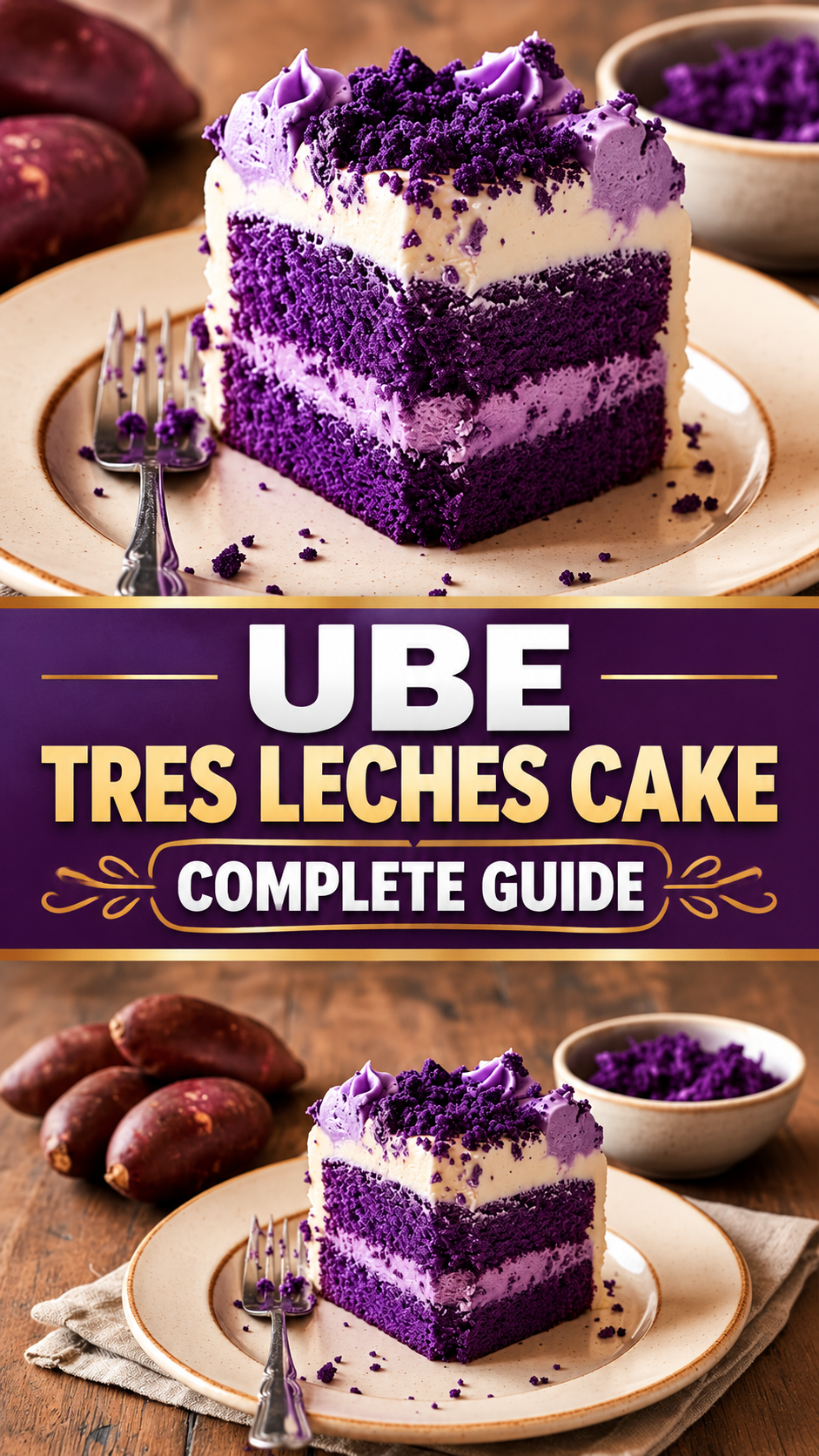 Ube Tres Leches Cake Complete Guide